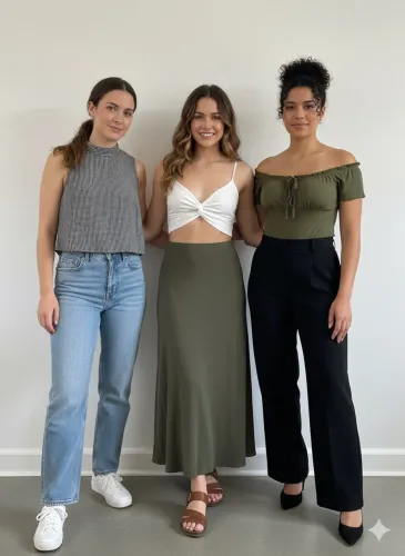 Conjunto de Body + Croppeds P