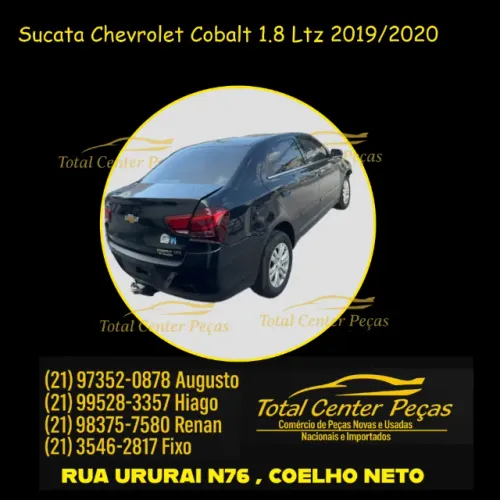 Para-choque Traseiro Chevrolet Cobalt 1.8 Ltz 2019