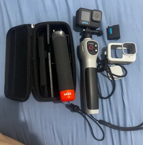 Gopro Hero 13 kit usado em uma única viagem 