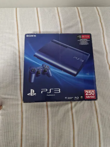 Playstation 3 raro azul blue