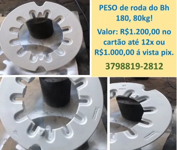 Peso de roda 80 kg