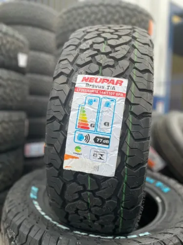 265/60R18 bf LETRAS BRANCAS pneu para camionete