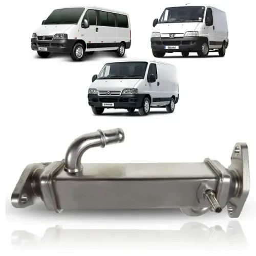 Radiador da Válvula EGR Fiat Ducato Citroen Jumper Peugeot Boxer 2.3 2010 A 2017