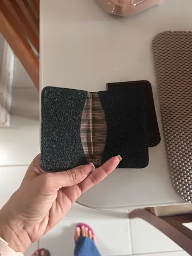 Porta cartão COURO FINO 