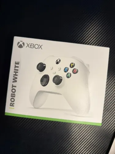 Controle Xbox Original - Robot White - Novo 