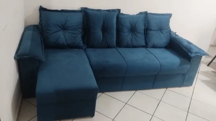 Sofá com Mini chaise 2,50 mts 