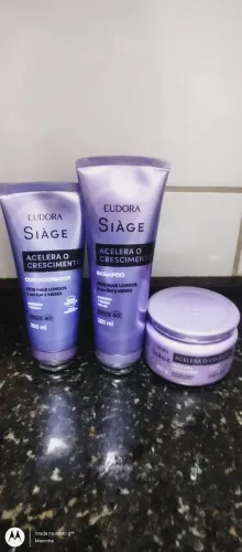 Kit acelera o crescimento siage eudora 