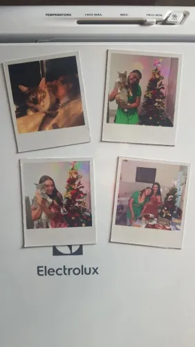 Fotos polaroide imã de geladeira kit 10 unidades