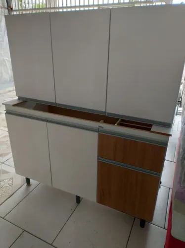 Balcão de pia com armário de parede novos 
