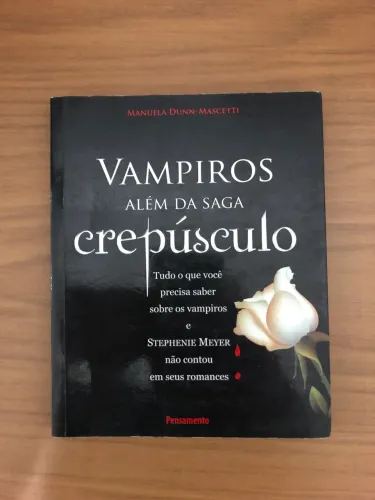 livro vampiros além da saga crepúsculo