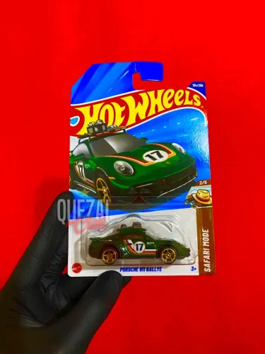 Hot Wheels Porsche 911 Rallye Verde