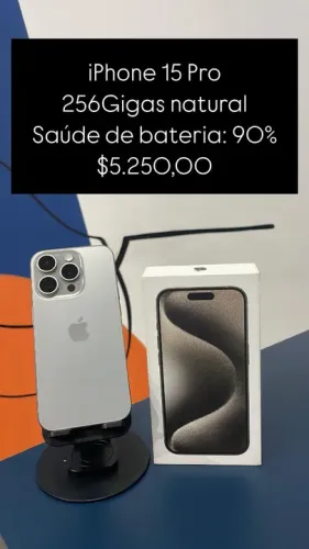 Iphone 15 Pro 128GB bateria 90%
