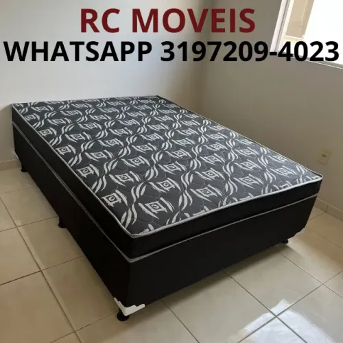 Cama Box Casal OrthoBox com Colchão D33 - Qualidade e Durabilidade