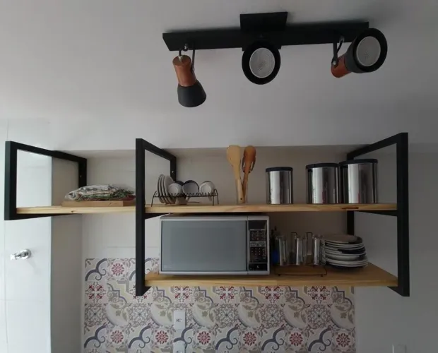 Prateleira industrial 