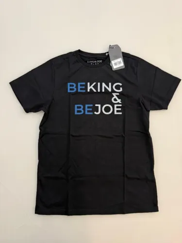 Camisa King&Joe preta 14 COM ETIQUETA E NUNCA USADA