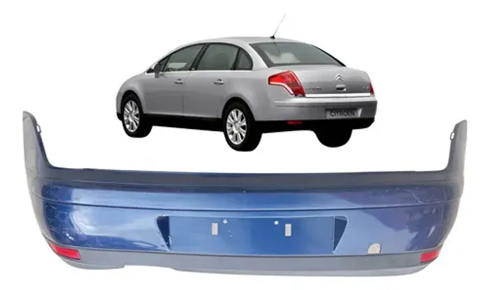 Parachoque Traseiro Citroen C4 Pallas 2007 A 2013 Original