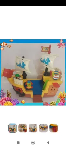 Navio Pirata little People- Fisher Price