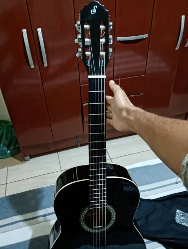 Violão CANHOTO Elétrico com Afinador Embutido