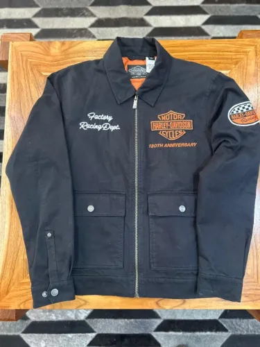 Jaqueta Sarja 120 Anos Harley Davidson 97526-23vm (