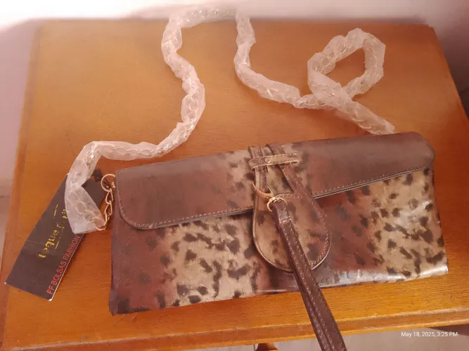 Bolsa de Ombro Feminina - Animal Print