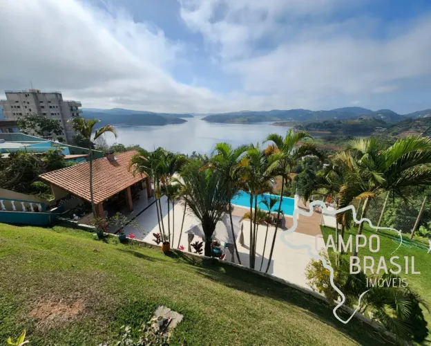 LINDA CHÁCARA 2.390M², ESCRITURADA EM IGARATÁ COM VISTA PARA A REPRESA!