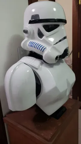 Busto do Stormtrooper Star Wars (TAMANHO REAL)