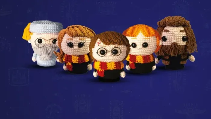 Boneco Amigurumi Harry Potter Personalizado Personagem Feito à Mão Presente Potterhead