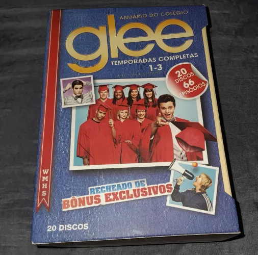 Box dvds Glee