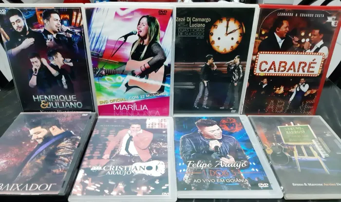 DVDs sertanejo (unidade)