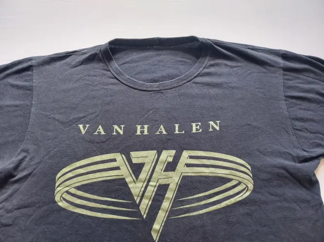 Camiseta Van Halen - Tamanho M - Preta.