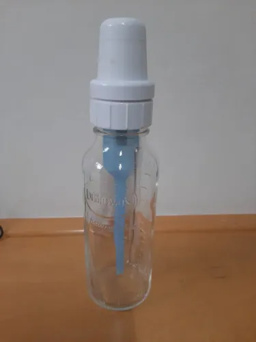 Mamadeira Dr. Brown de vidro reduz cólicas 250 ml