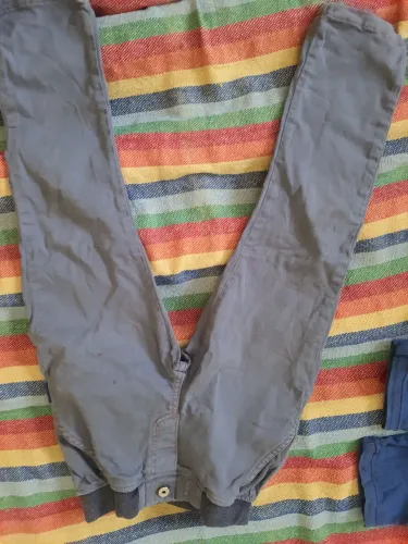 Calça Jeans Infantil - Cinza - Tamanho 4