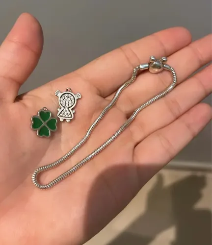 Pulseira de PRATA + Berloques