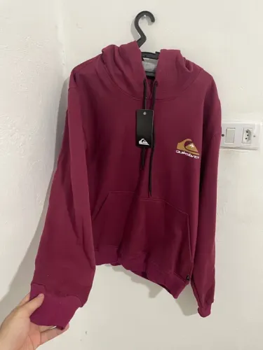 Casaco de Moletom Quiksilver - Vermelho