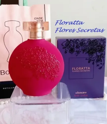 Perfume Floratta Flores Secretas feminino 75 ml, o boticário