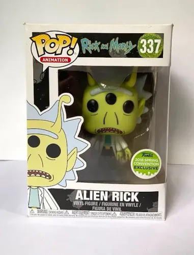 Funko Rick and Morty Alien Rick (exclusivo convenção) 337