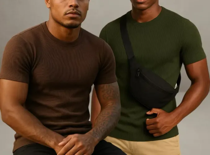 Camisas Canelada Ribana - Conforto e Estilo 