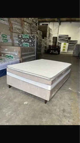 Cama Box Casal - Novo apenas 650,00