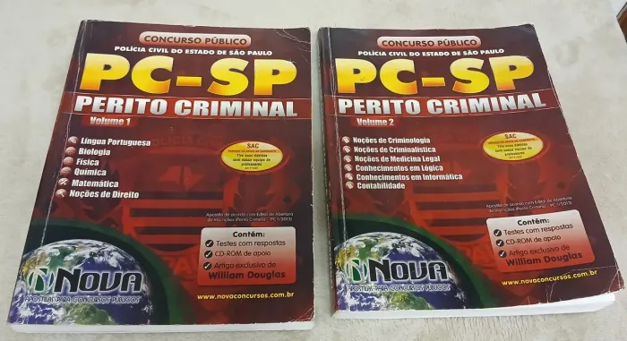 Apostilas Perito Criminal PCSP Inova Concursos 2013