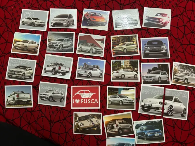 Figurinhas Carros Volkswagen