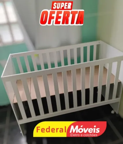 Berço Novo - Moderno, Seguro e Aconchegante!