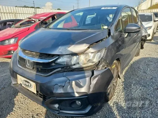 Sucata Peças Honda Fit 2019 Kit Airbag Portas Bancos Motor 1.5 Cambio CVT Rodas 16