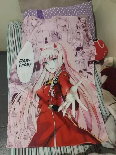 Tapeçaria Zero Two Anime