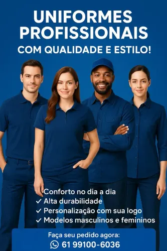 Uniformes Profissionais com Qualidade e Estilo