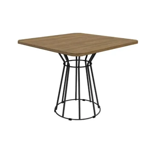 Mesa Quadrada Industrial (Mostruário / Showroom)