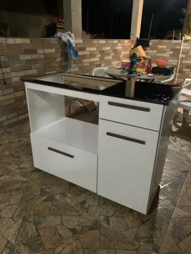 Balcão para cozinha de cooktop
