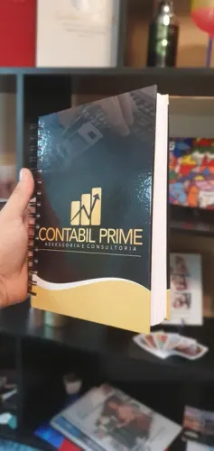 Agenda personalizada com sua logomarca