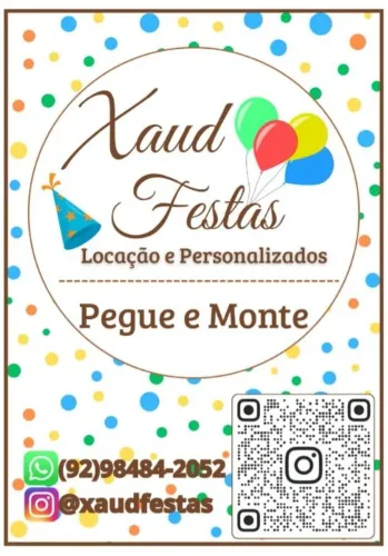 Xaudfestas locação e Personalizados Pegue Monte