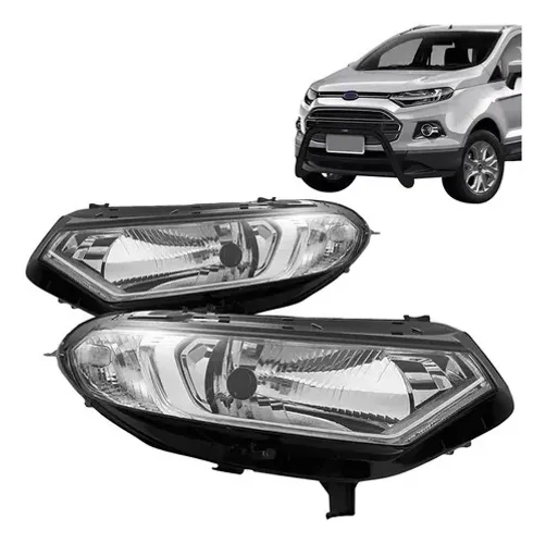 Farol Ecosport 2013 2014 2015 2016 2017 Cromado