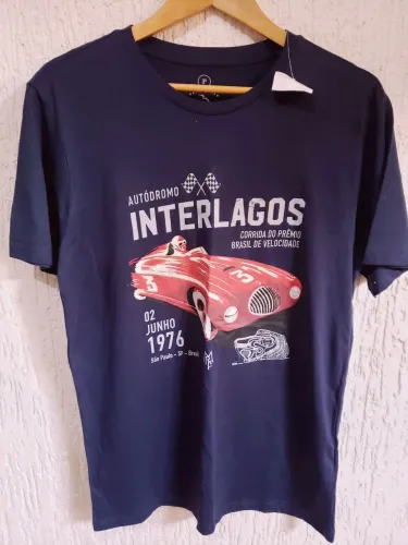 Camiseta masculina autódromo Interlagos 